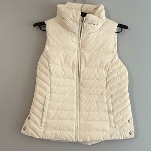 Cream Puffer Vest